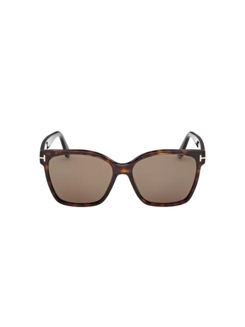 square-frame sunglasses