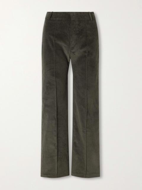 Yoshimoto Straight-leg Cotton Corduroy Pants