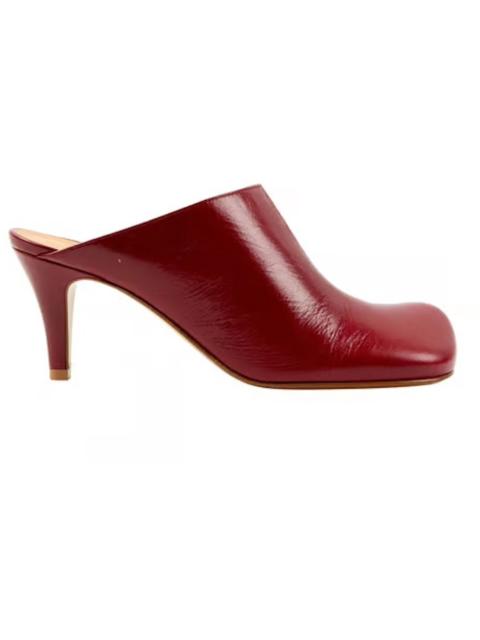 Bottega Veneta Leather Mule Red (Women's)