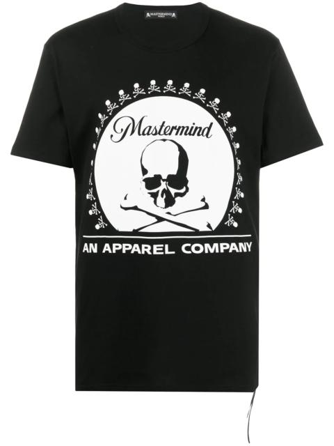 skull logo-print T-shirt
