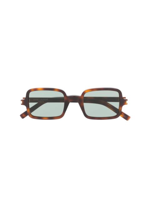 SL332 tortoiseshell square-frame sunglasses