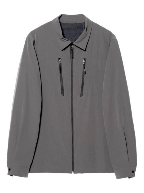 zip-up lightweight jacket