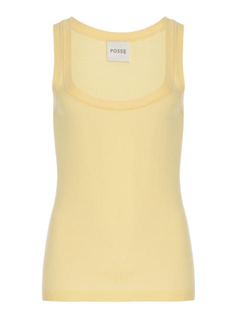 Finley Wool Tank Top yellow