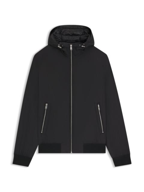 DOWN-FILLED JACKET WITH WATER-REPELLENT FINISH