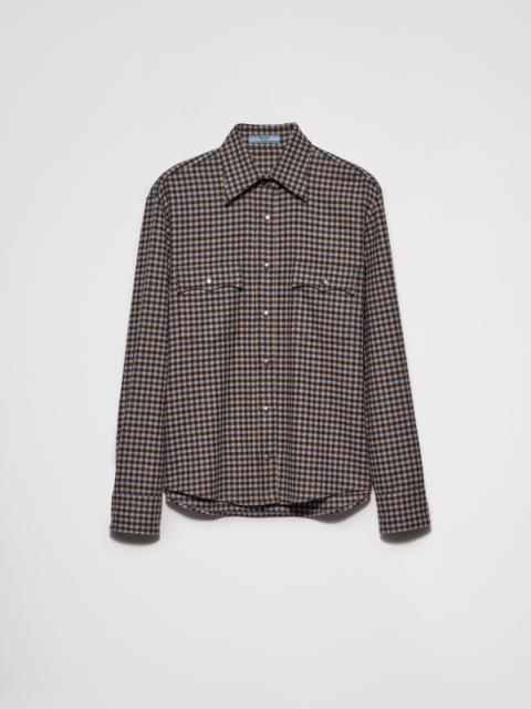 Wool shirt