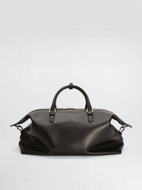 Calfskin duffel bag