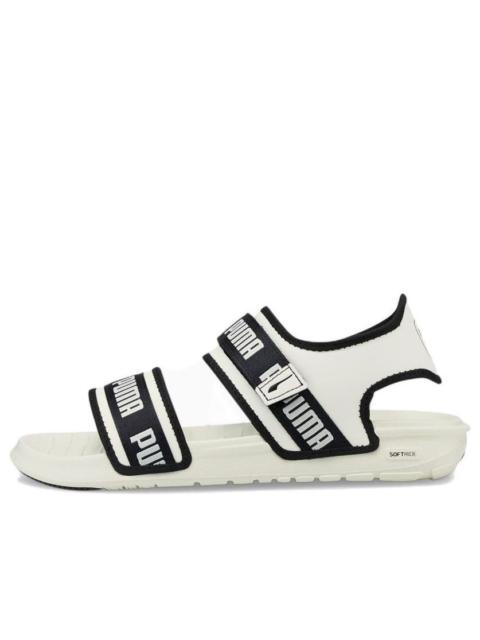 (WMNS) PUMA Softride Slide 'Wordmark - Marshmallow' 384128-02