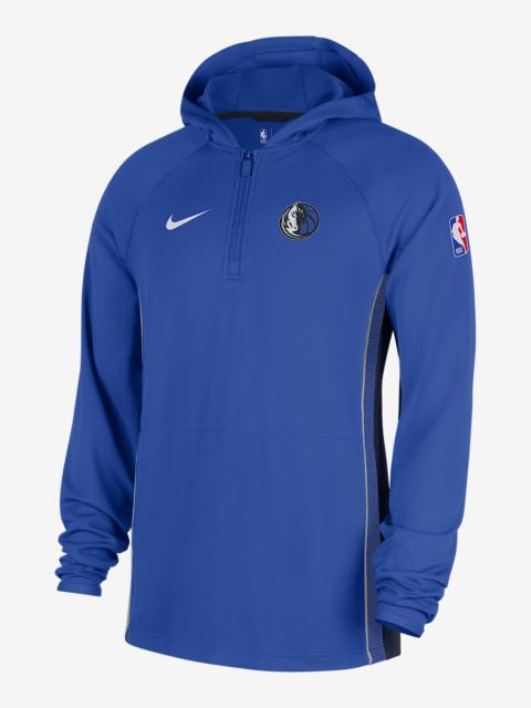 Dallas Mavericks Zoned Men's Nike Dri-FIT NBA 1/4-Zip Hoodie