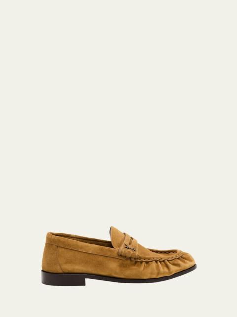 Le Suede YSL Penny Loafers