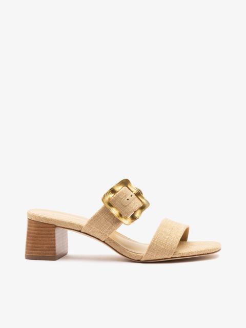 Maria Sandal Beige Raffia
