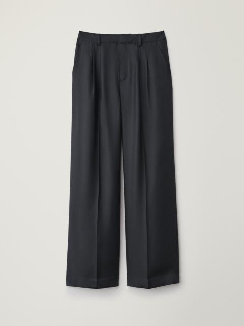 Tailored Wide Leg Trousers