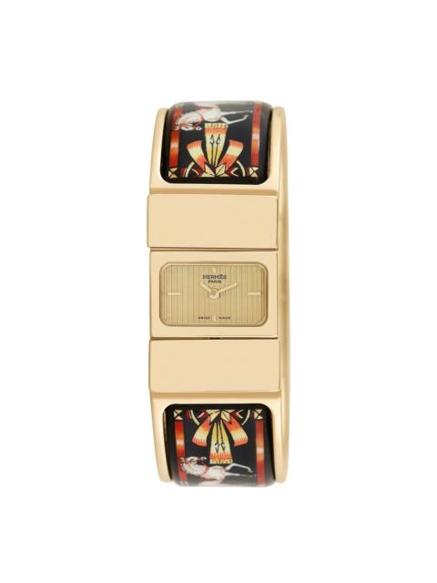 Hermès Women's Loquet Bangle Watch, Circa 2000's (Authentic Pre-Loved)