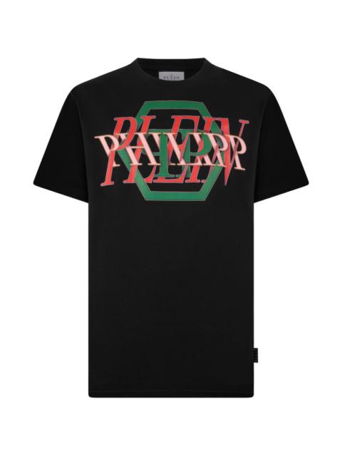 crew-neck logo T-shirt