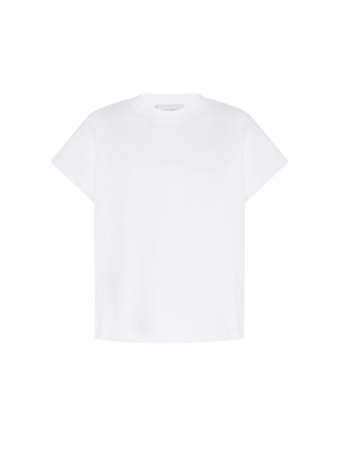 Raff Cotton-Blend Knit T-Shirt white