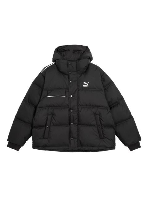 PUMA Winter Hooded Ultra down Coat 'Black' 539230-01
