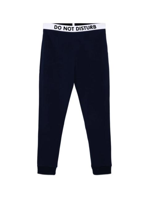 COTTON TRACK PANTS