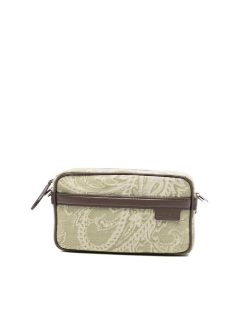 printed messenger bag