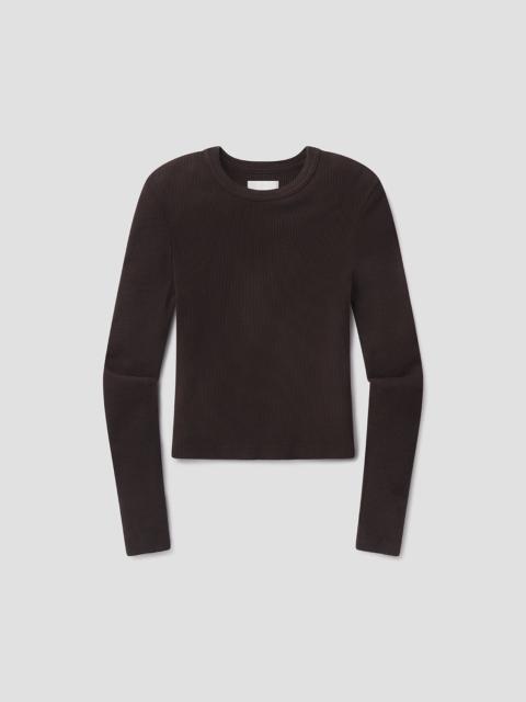 Pilar Waffle Crewneck
In Chocolate