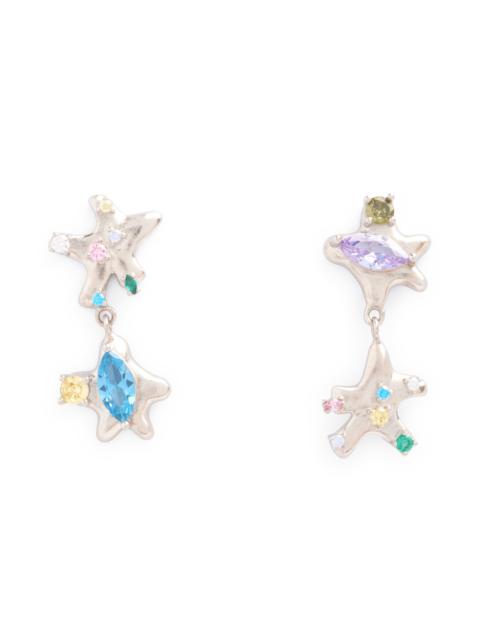 PARTY MIX STAR DANGLE EARRINGS