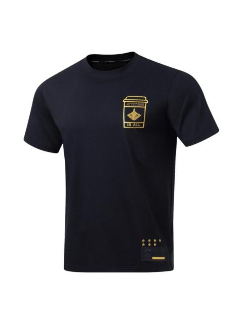 Li-Ning Jimmy Butler Fast Dry Basketball T-shirt 'Black' ATST091-7