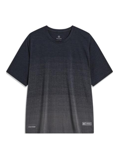 Li-Ning Way of Wade T-shirt 'Black Grey' ATST563-1