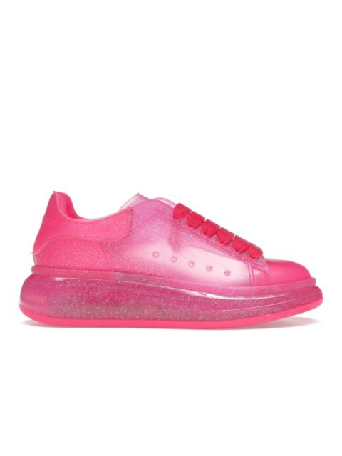 Alexander McQueen Oversized Bright Pink Glitter (Women's)