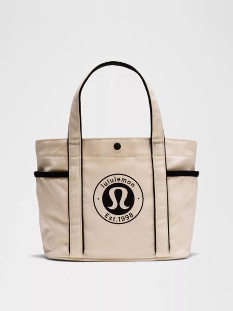 Daily Multi-Pocket Mini Canvas Tote Bag 6.5L