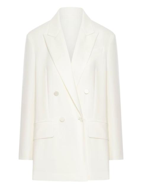 double-breasted blazer