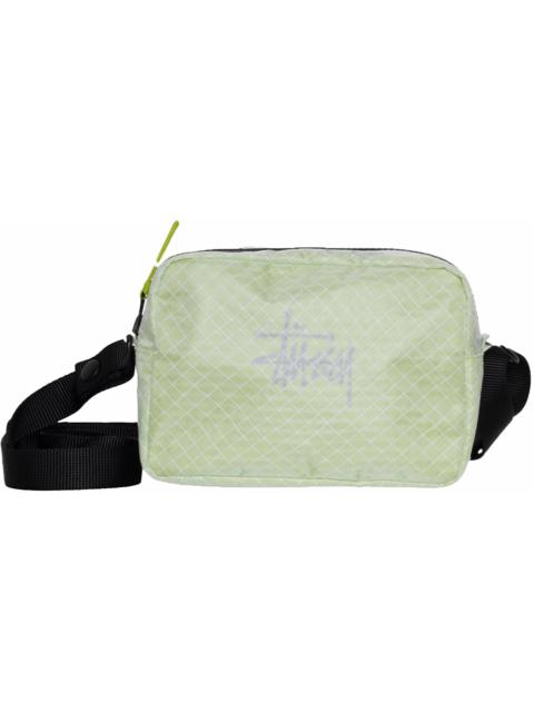 Stussy Ripstop Overlay Side Pouch Lime
