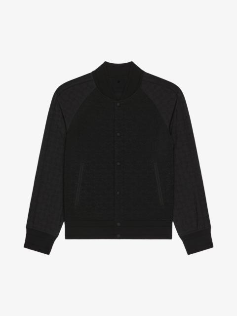 VARSITY JACKET IN MONOGRAM 72 JACQUARD