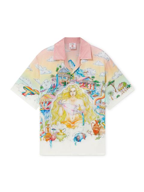 The Road To Knowledge Silk Shirt | Casablanca Paris