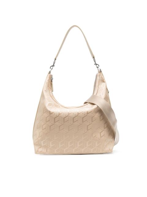 Aren monogram jacquard tote bag