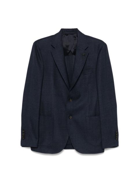 single-breasted blazer