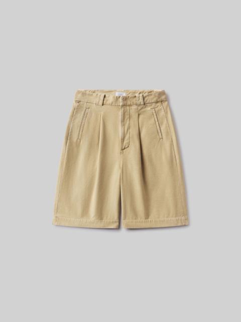 Cara Pleated Short
In Gobi