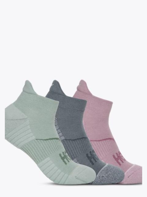 No-Show Run Sock 3-Pack in Sage/Slate Blue/Fragrnt Lilac