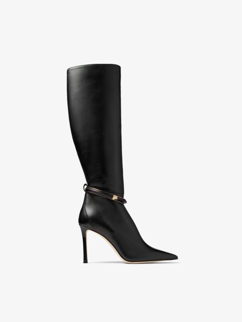 Dreece Knee Boot 95
Black Nappa Leather Knee Boots