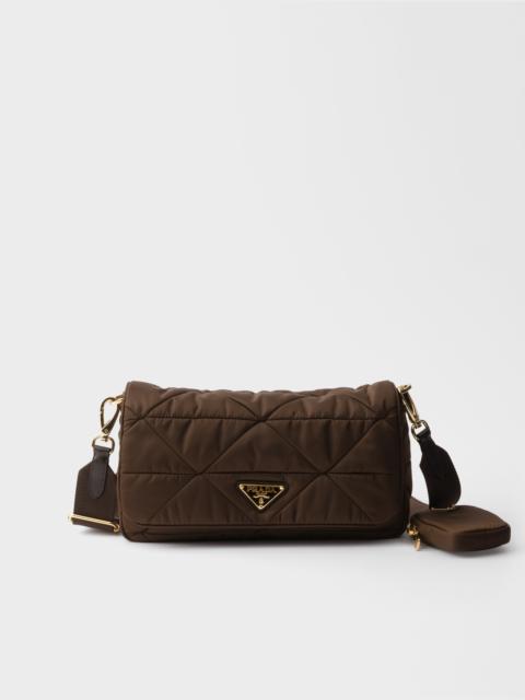 Padded Re-Nylon shoulder bag