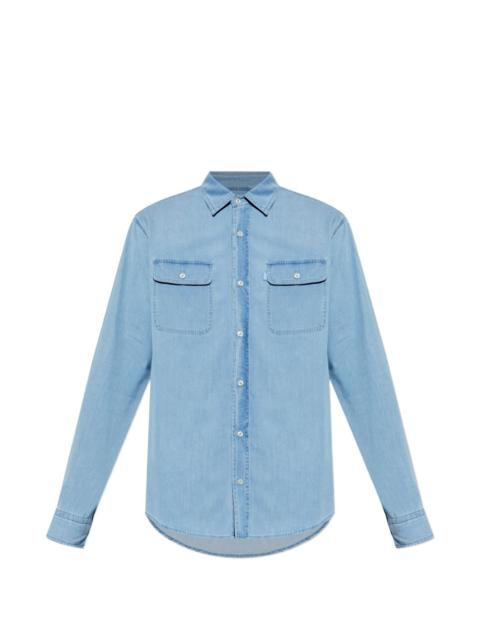 pocket-buttoned shirt