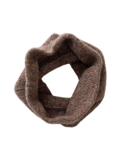 Cashmere Bouclé Brown Snood
