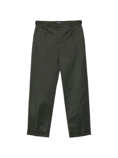 folded-hem trousers
