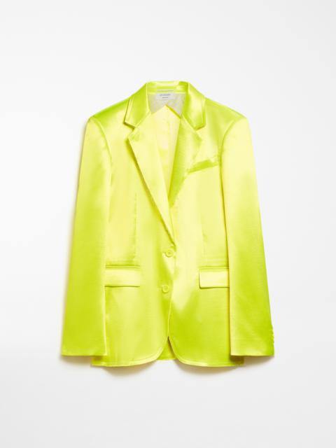 RACER Duchess satin oversized blazer