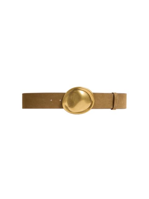 Keefe Belt - Antique Gold (35MM) brown