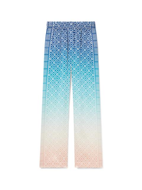 Jacquard Gradient Silk Trousers | Casablanca Paris