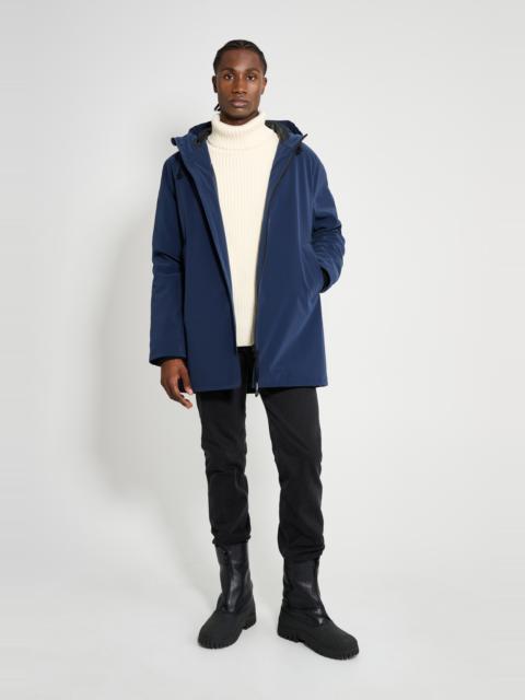 Stockholm Matte Winter Coat Navy