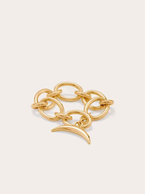 BANANA CHAIN BRACELET GOLD