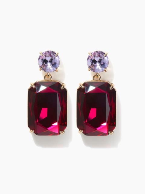 Crystal Riviere Drop Earrings