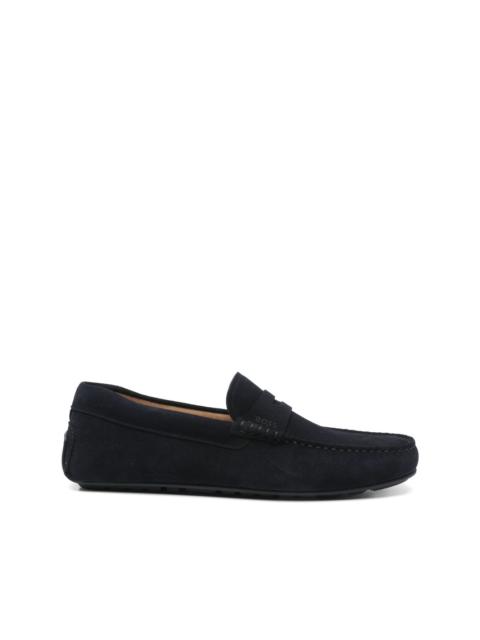 suede loafers