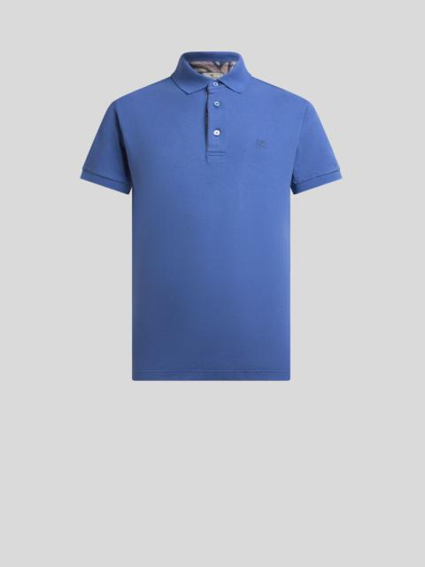 COTTON POLO SHIRT WITH PEGASO