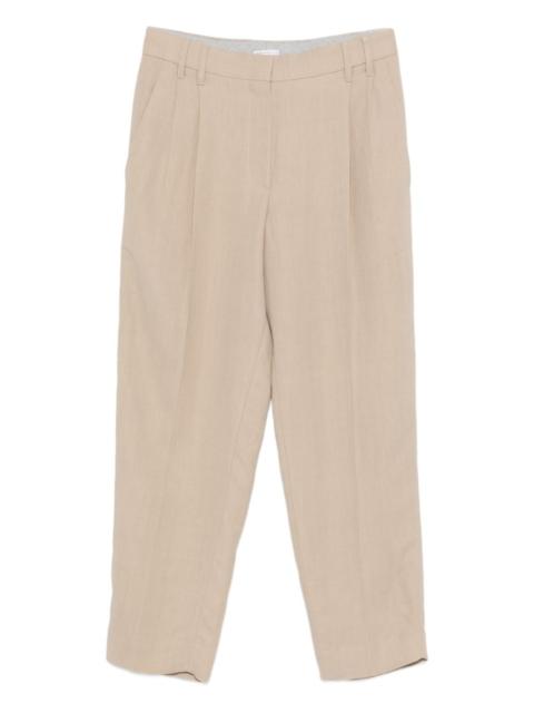 pleated trousers
