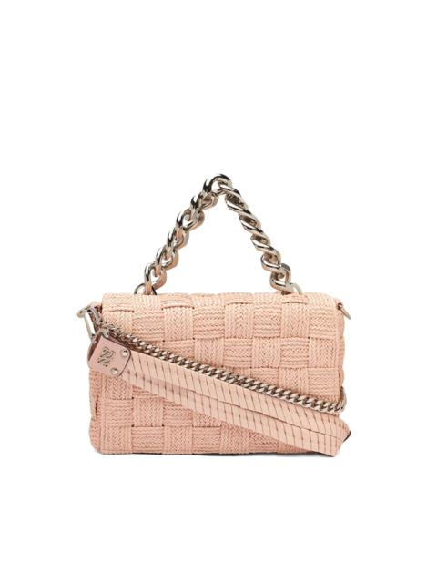 Hanoi woven chain shoulder bag